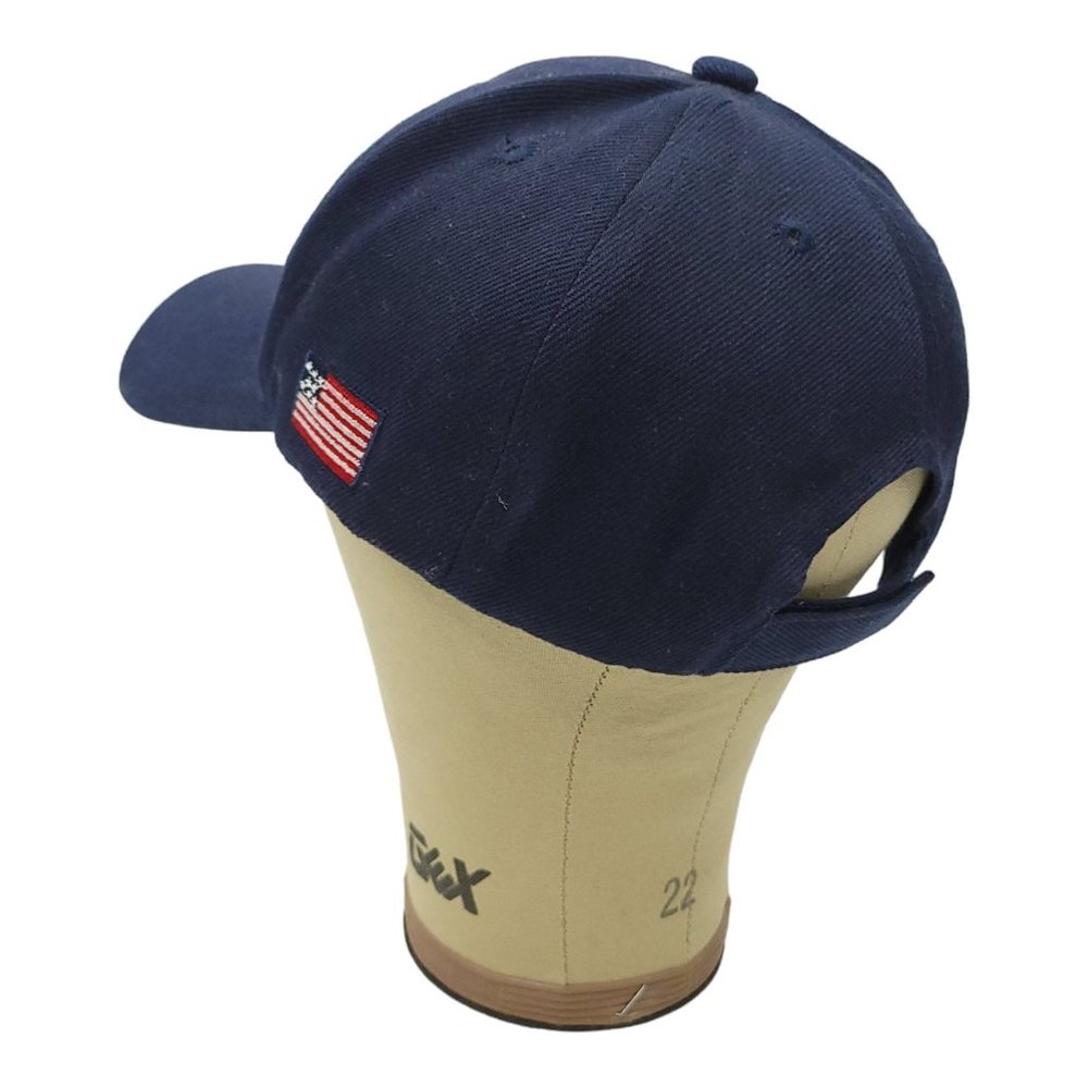 Trump 2020 Keep America Great Blue OSFM Strapback Cap Trucker Golf Baseball Hat - Picture 12 of 13